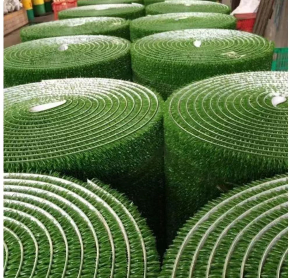 Gold Mining Green Turf Carpet : 24mm；1*15 m/Roll